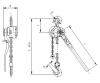 RZC nákres - zdvihací technika, manipulace břemen vázací technika